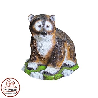 Садовая фигура из полистоуна Медвежонок F07247