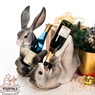 Подставка для бутылки Заяц U09190 - фото 30295