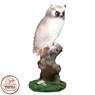 Садовая фигура из полистоуна Филин на Ветке F01243