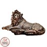 Садовый декор из полистоуна Лев лежащий средний FS01181